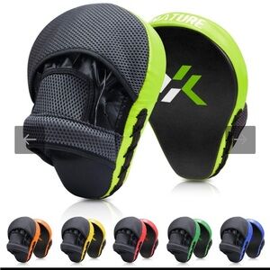 Brand New Xnature Boxing Focus Mitts – 2 PCS (Royal Blue & Black)